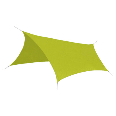 Azarxis Tent Tarp Waterproof Camping Tarpaulin Groundsheet Footprint in green, 300cm x 220cm, made of 190T ripstop polyester for hiking and backpacking.